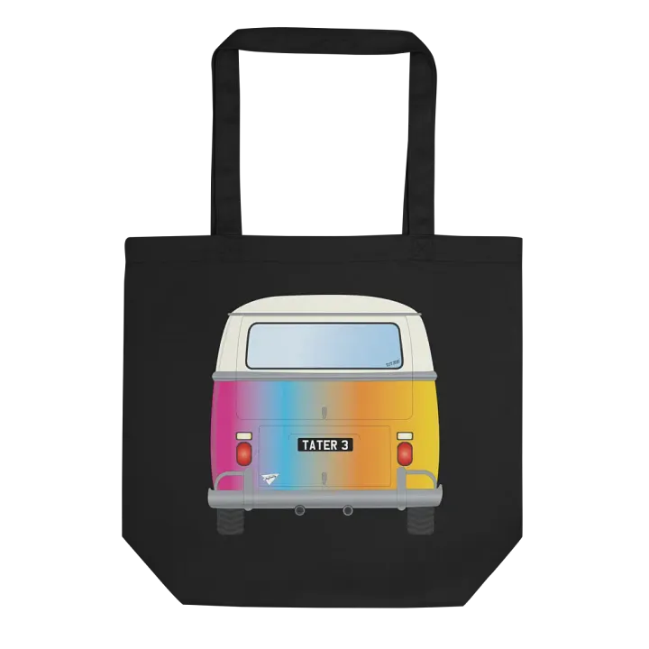 Multi Color Taterwave 3 year Tote bag product image (1)