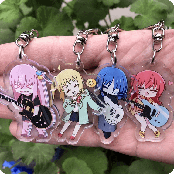 BOCCHI THE ROCK Anime Cosplay Keychain Badge product image (1)