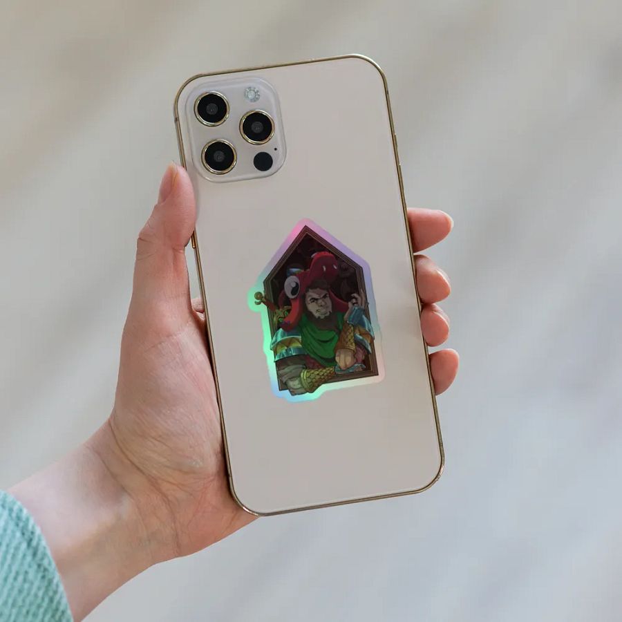 ANTONallcaps Holographic Sticker product image (5)