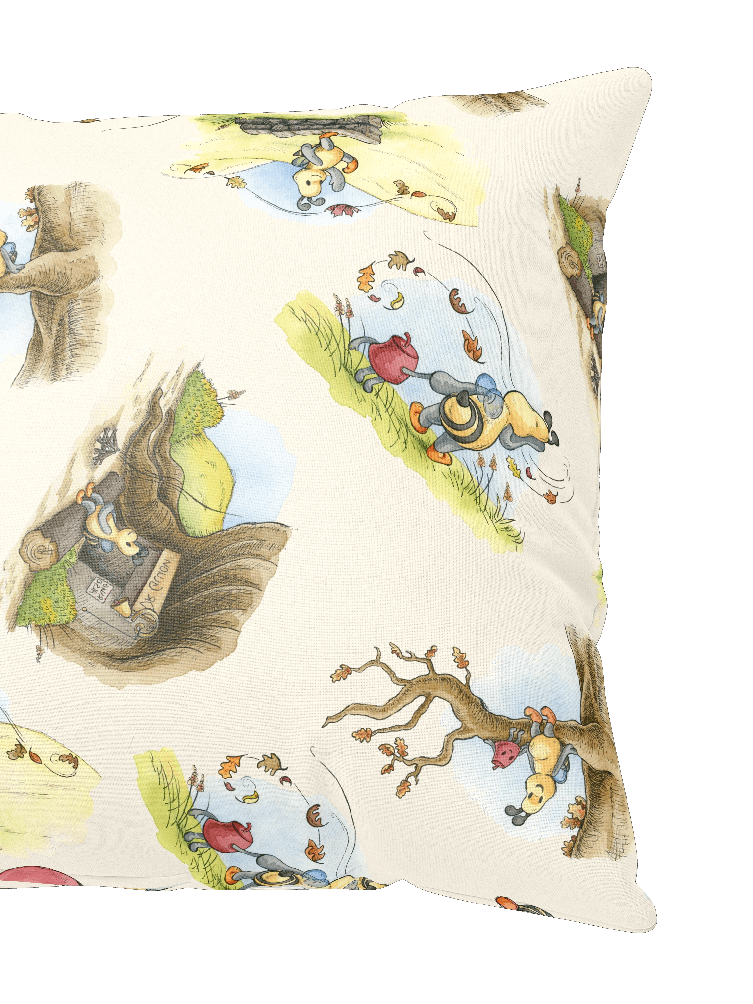Storybook Glubee Throw Pillow product image (2)