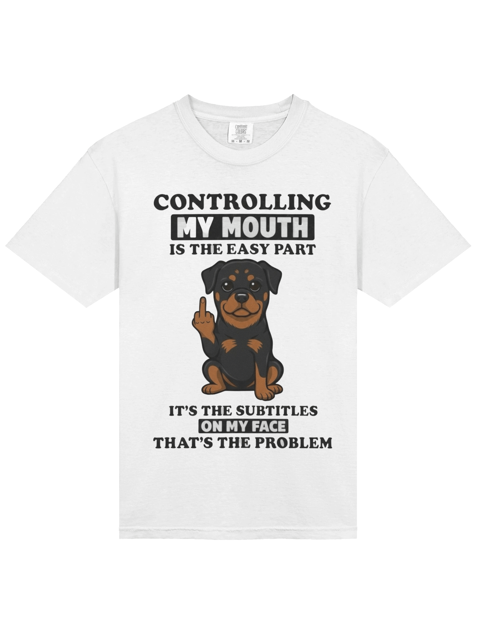 Rottweiler Attitude Tee product image (3)