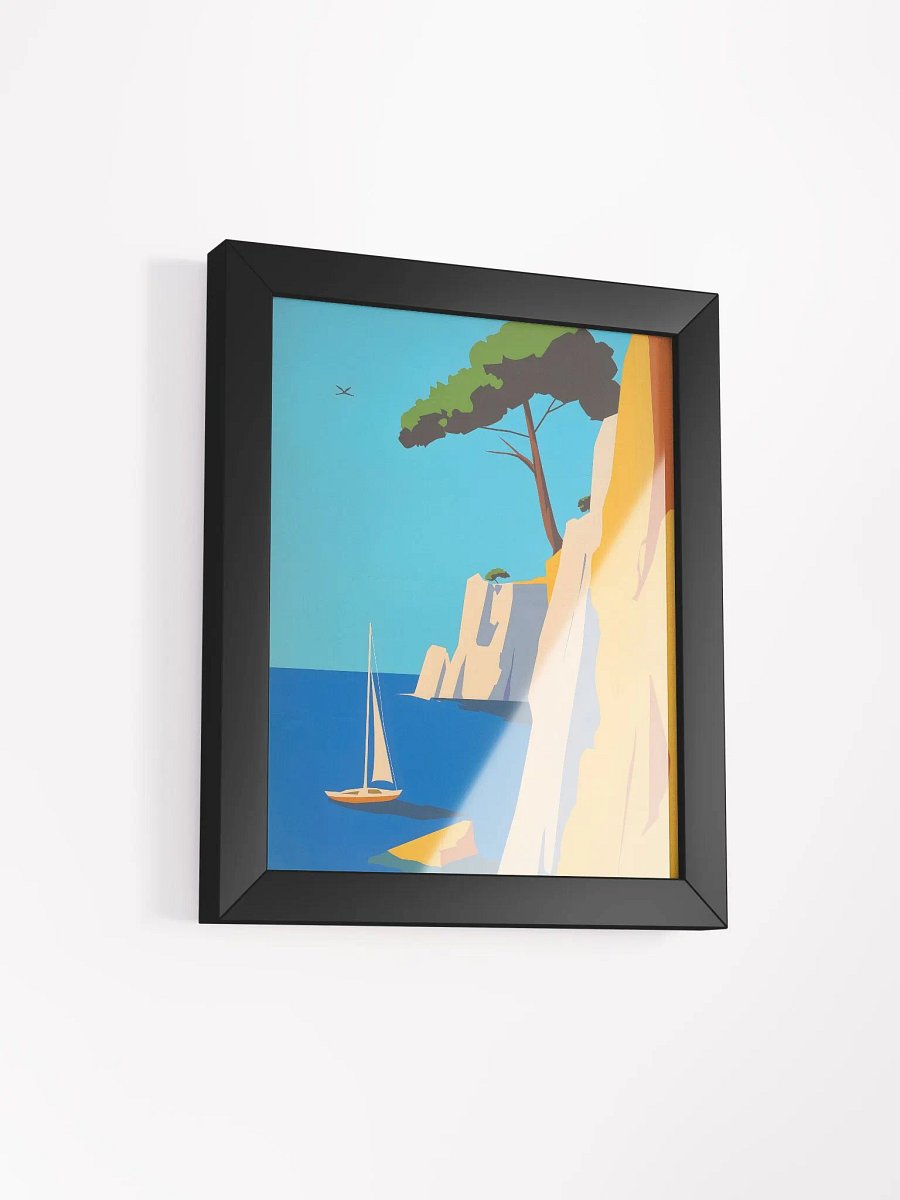 Framed Poster of a Sailboat by Yellow Cliff product image (2)