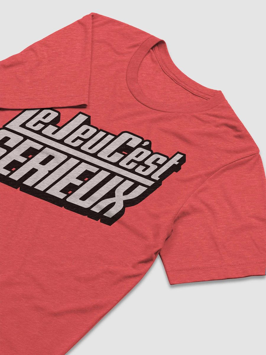 Le Jeu C'est Sérieux 3D – T-Shirt product image (3)