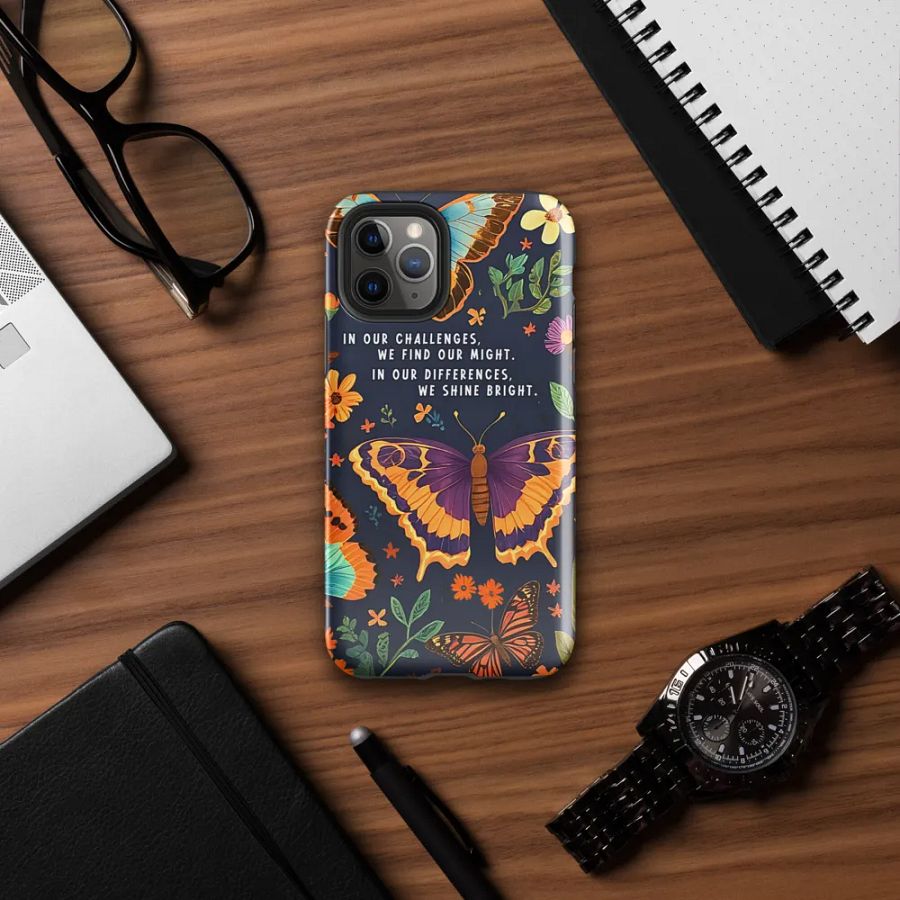 In Our Challenges We Find Might iPhone® Tough Case product image (7)