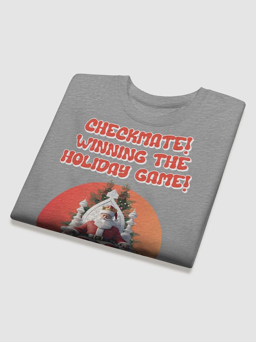 Checkmate! Winning The Holiday Game! Santa Claus Sweatshirt product image (24)