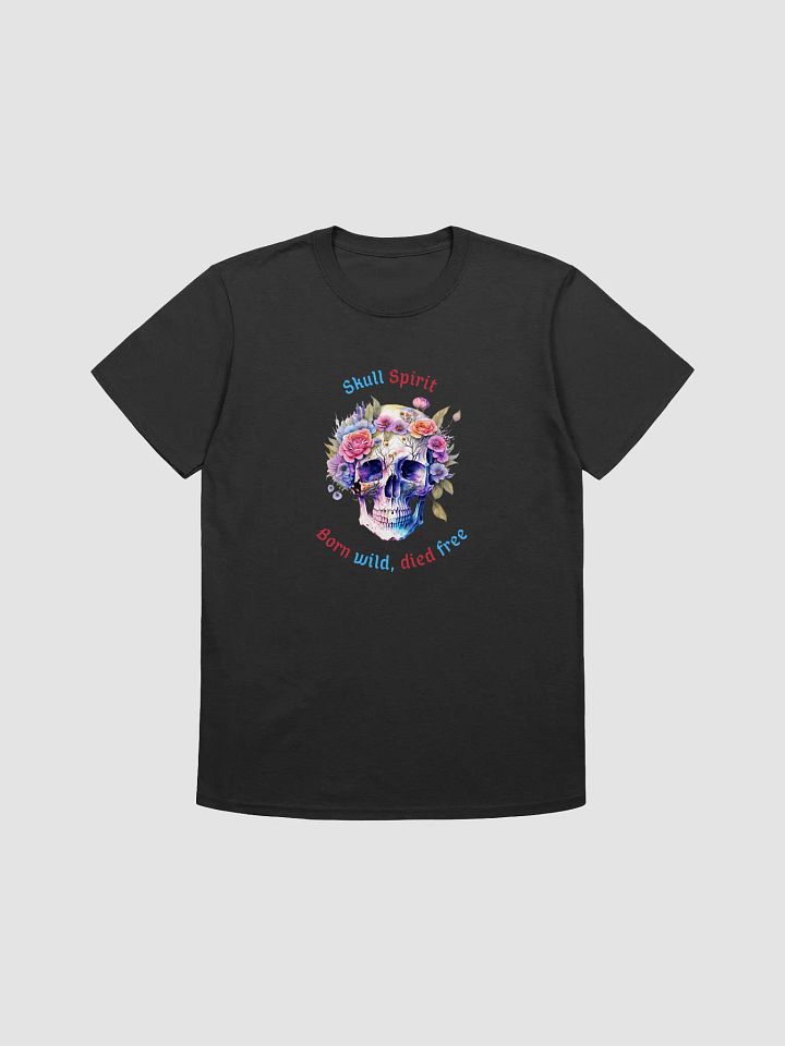 Floral Spirit Skull A Unisex Tee product image (2)