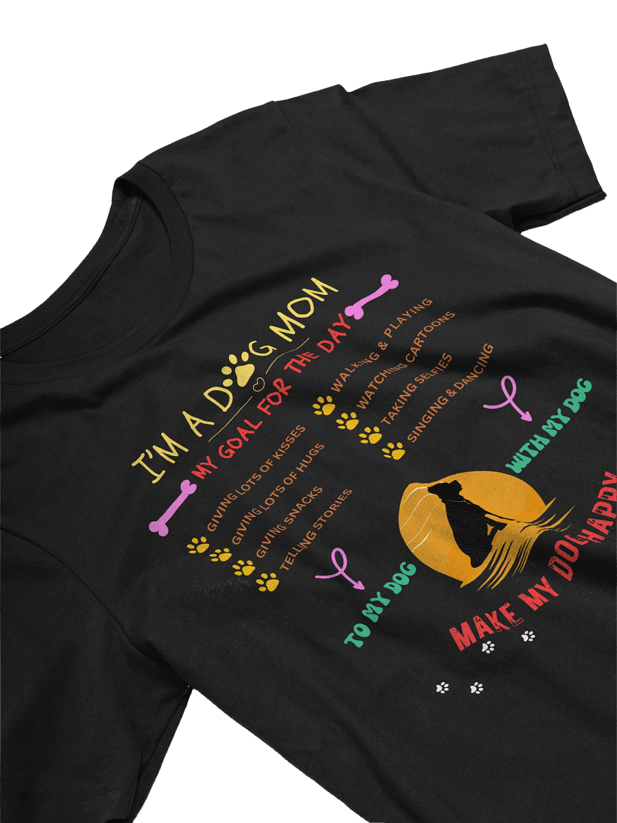 Dog Mum Dog Lover T- Shirt product image (3)