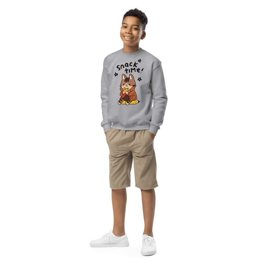 snack time sweatshirt (kids) product image (2)