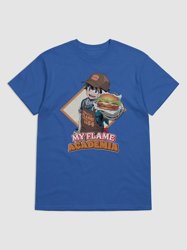 My Flame Academia Deku Burger King Unisex Shirt product image (2)