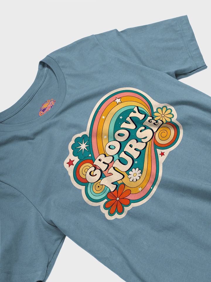 Retro Groovy Nurse T-Shirt product image (2)