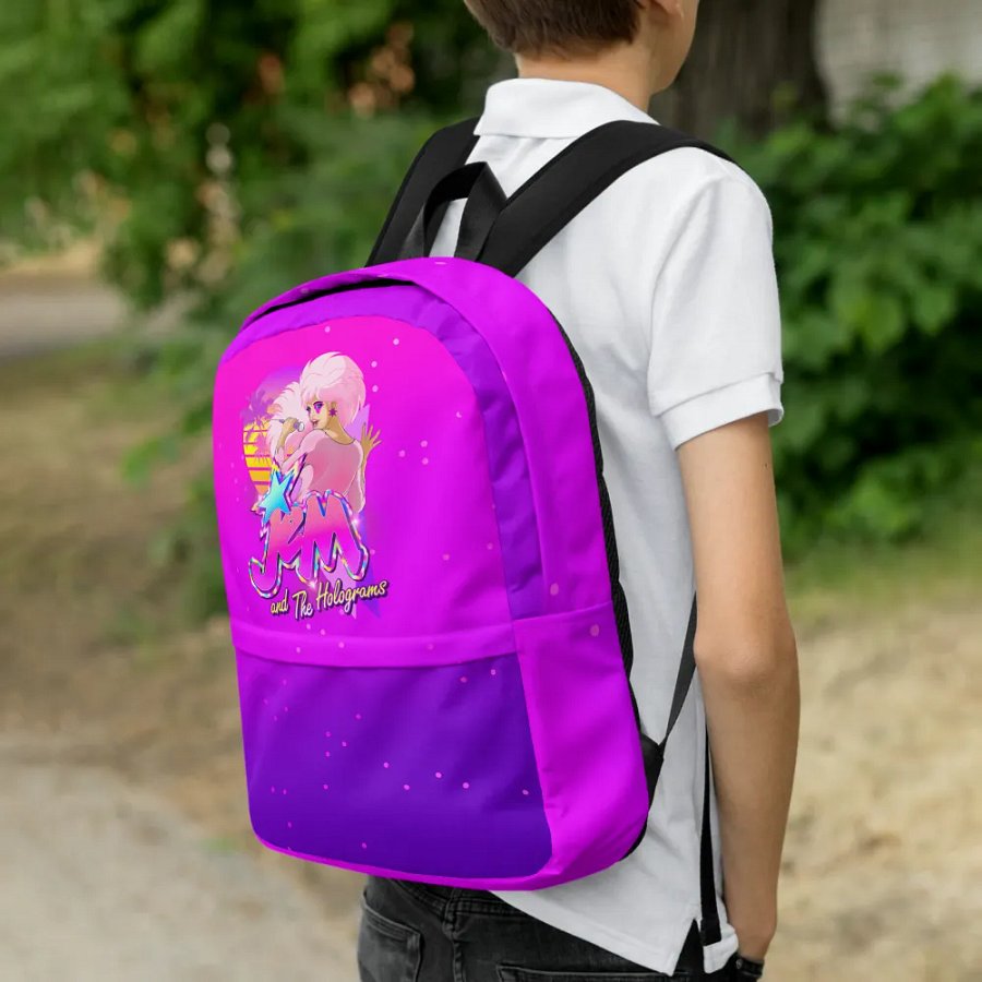 Jem Vaporwave Tribute Backpack product image (8)