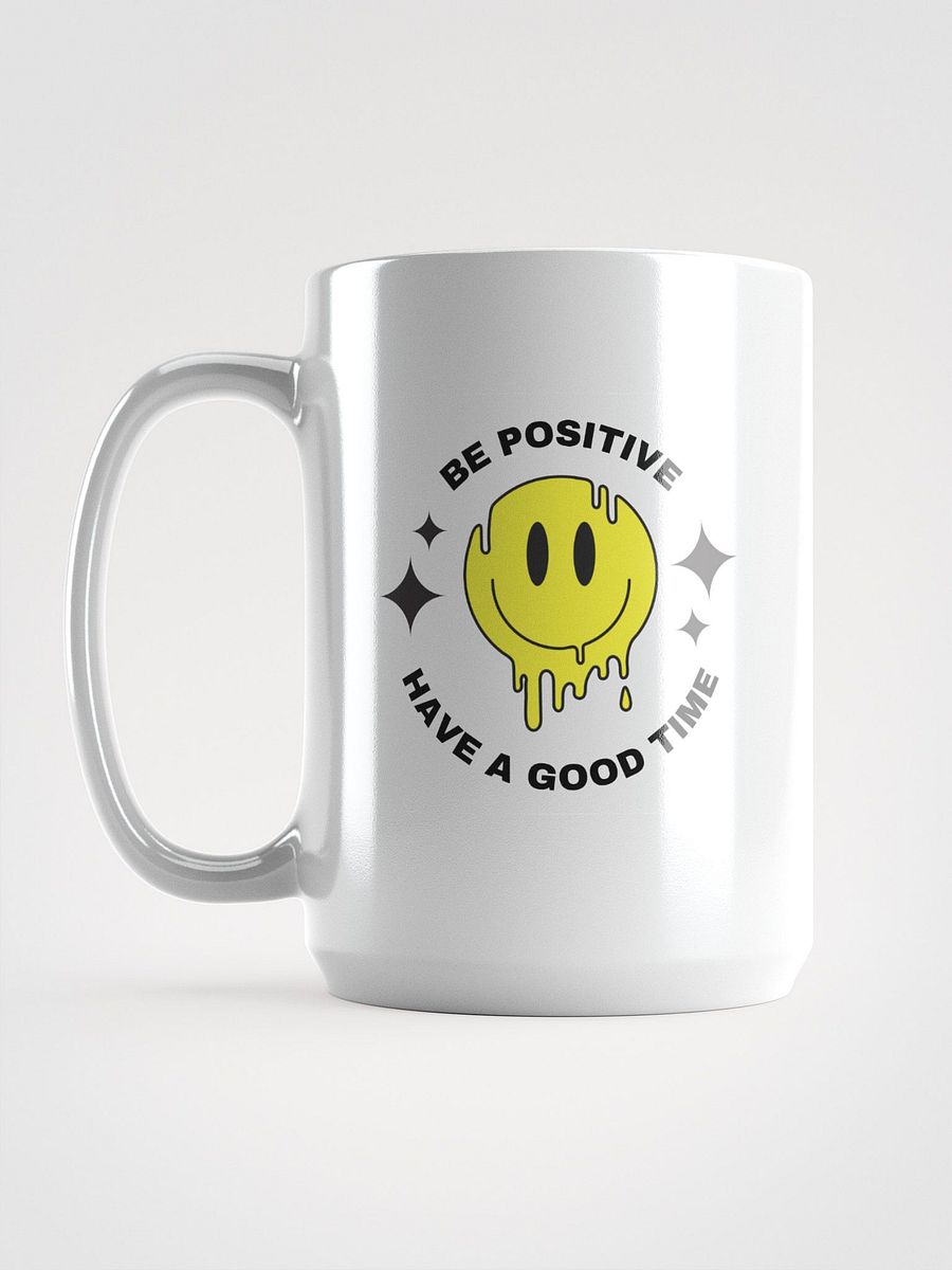 Melting Smiley White Glossy Mug product image (6)