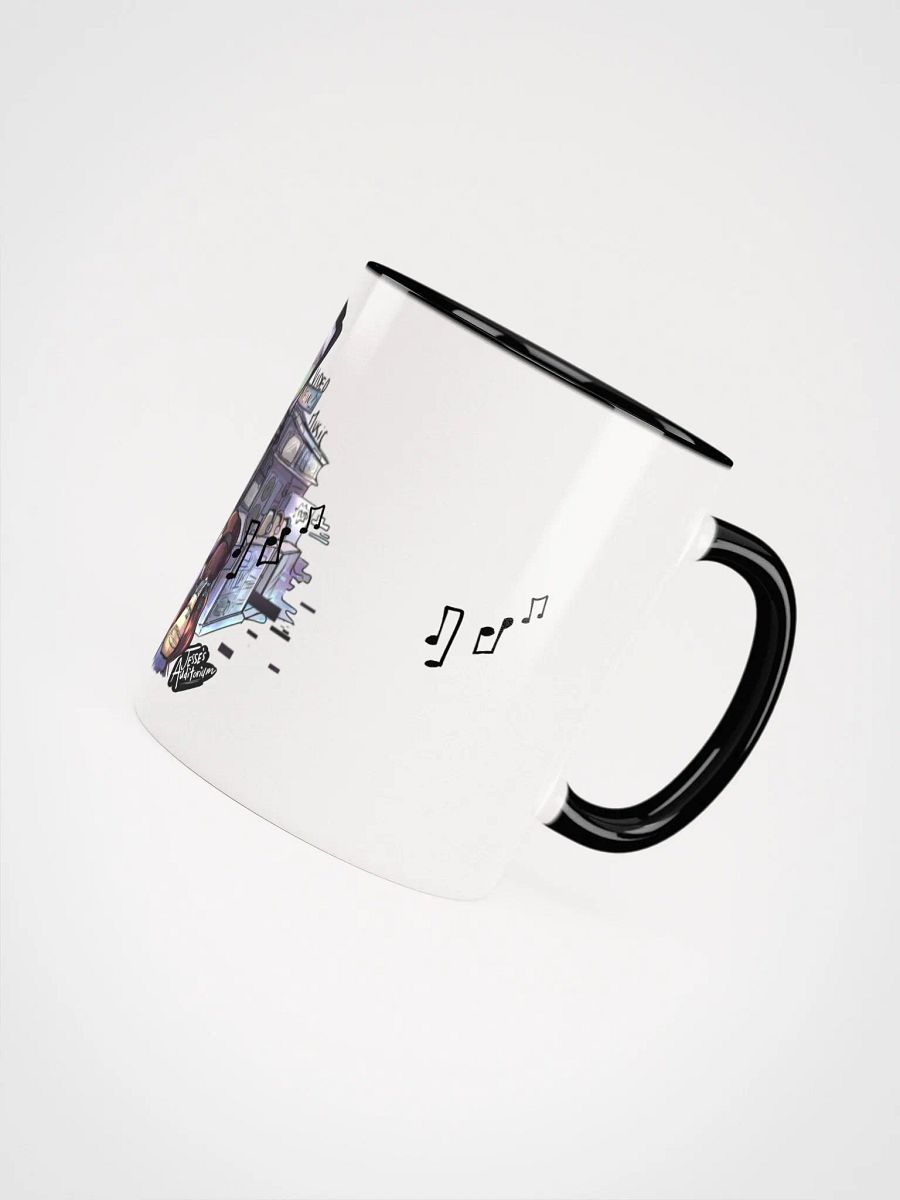 Ceramic Mug - White w/ Color Inside (Multi-Color Design) product image (4)