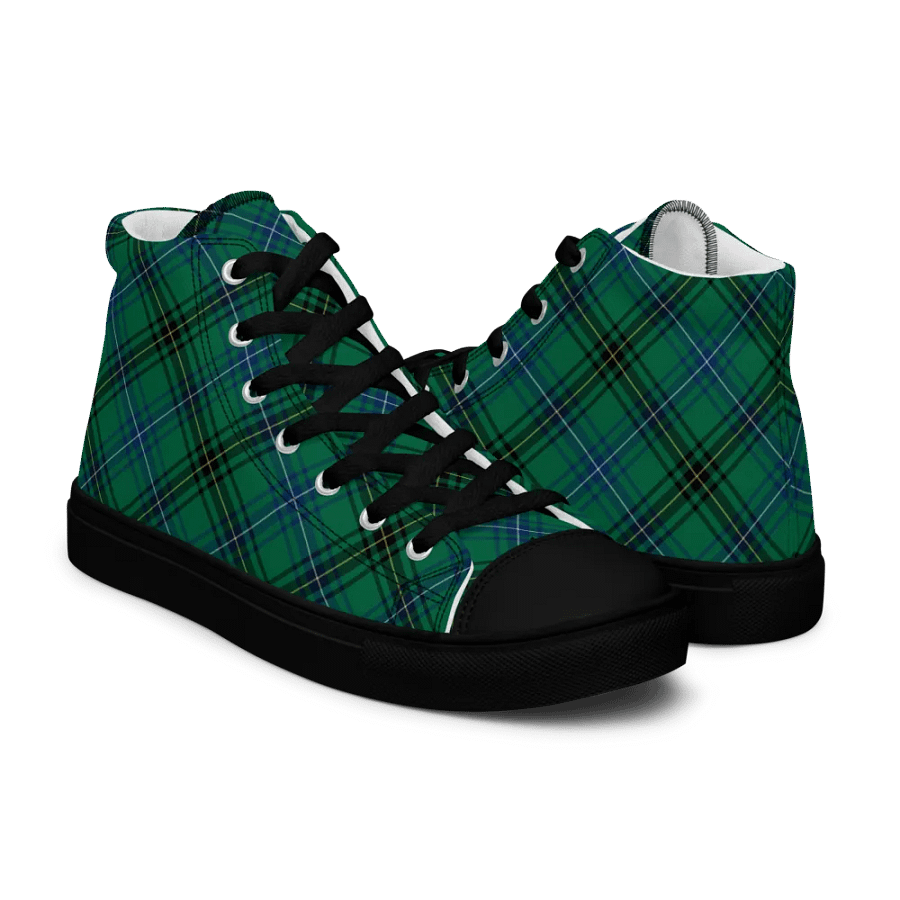Henderson Tartan Men's High Top Shoes product image (7)