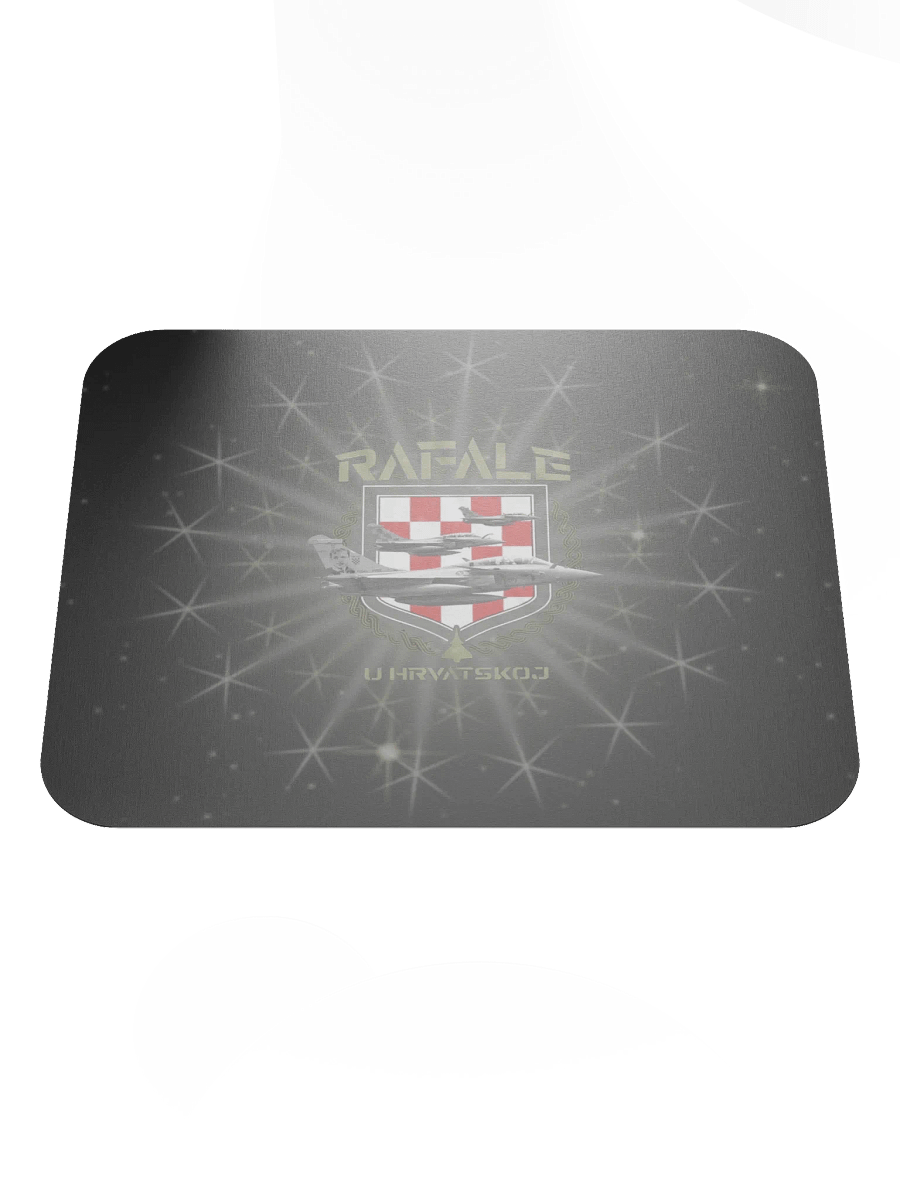 Rafale Fighter Jets Checkered Mouse Pad product image (1)