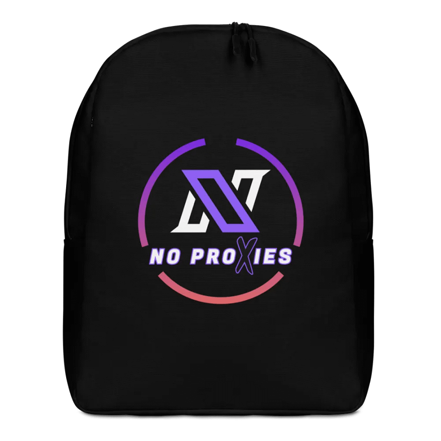 No Proxies Back Pack - Black product image (11)