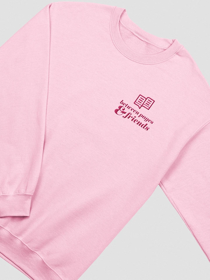 Pink Embroidered Logo Crewneck product image (1)