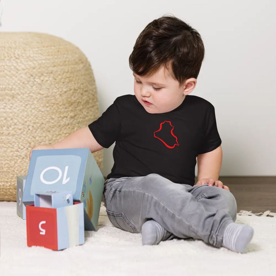 Iraqi Map Baby Tee product image (8)