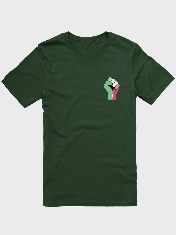 raised abrosexual fist t-shirt product image (1)