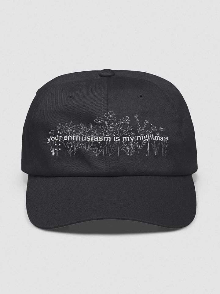 Your Enthusiasm is my Nightmare (hat) product image (1)