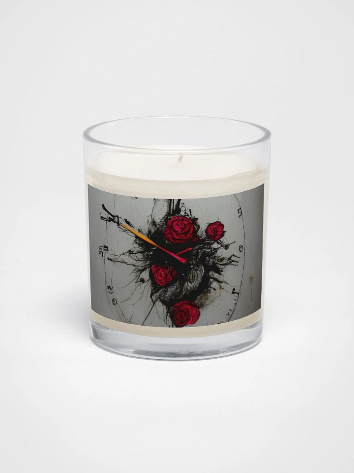 Chaos and Blooms Clock product image (1)