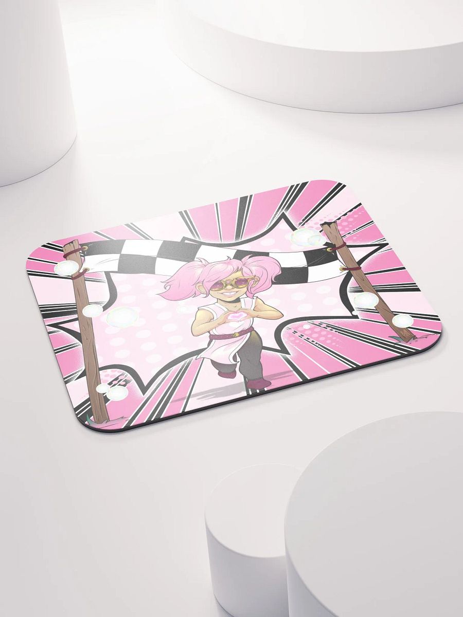 Running of the Gnomes Race Banner-- Pop Art Edition -- by Mischi --Mousepad product image (4)