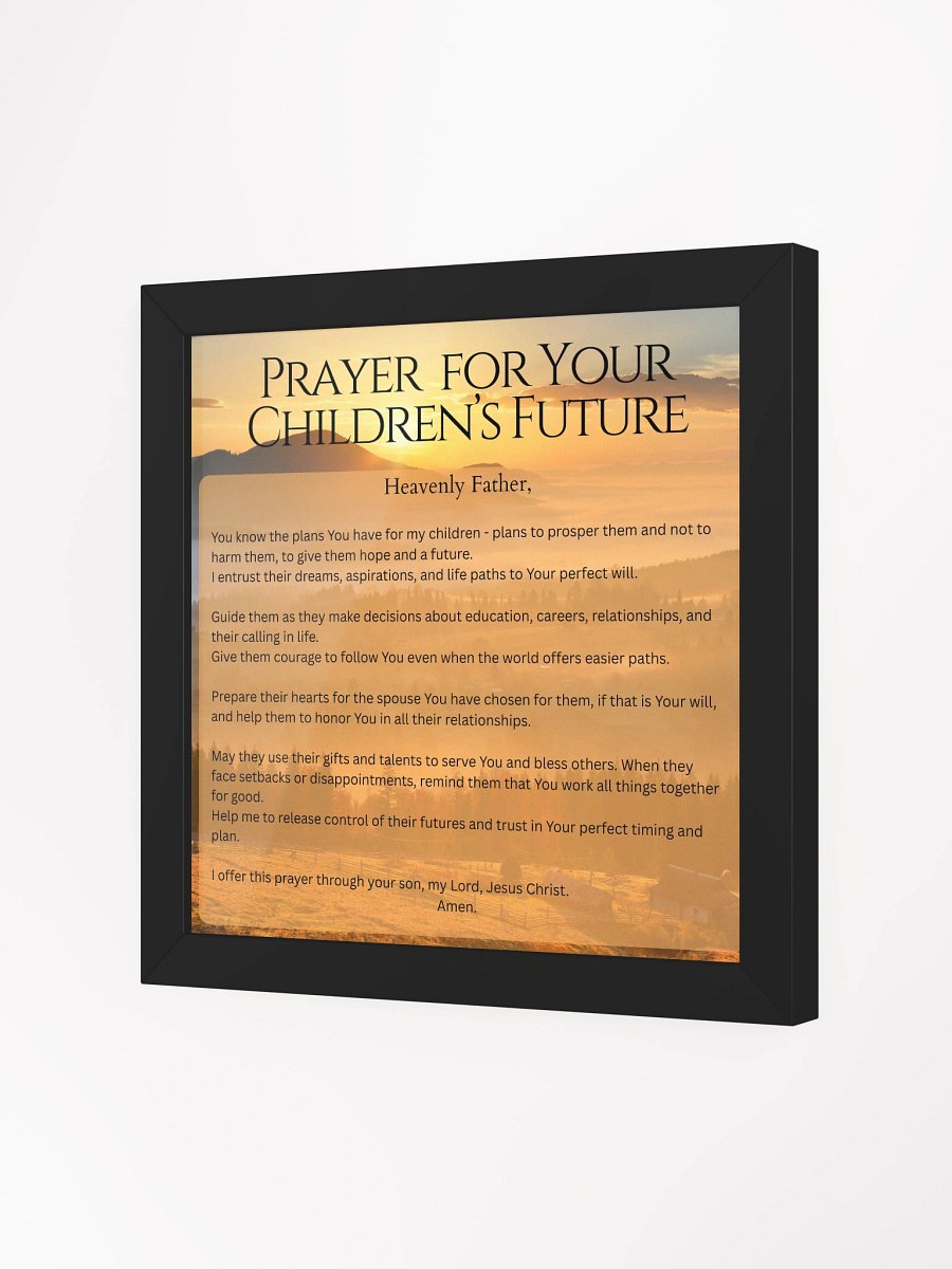 Prayer for your Children's Future - Square product image (2)