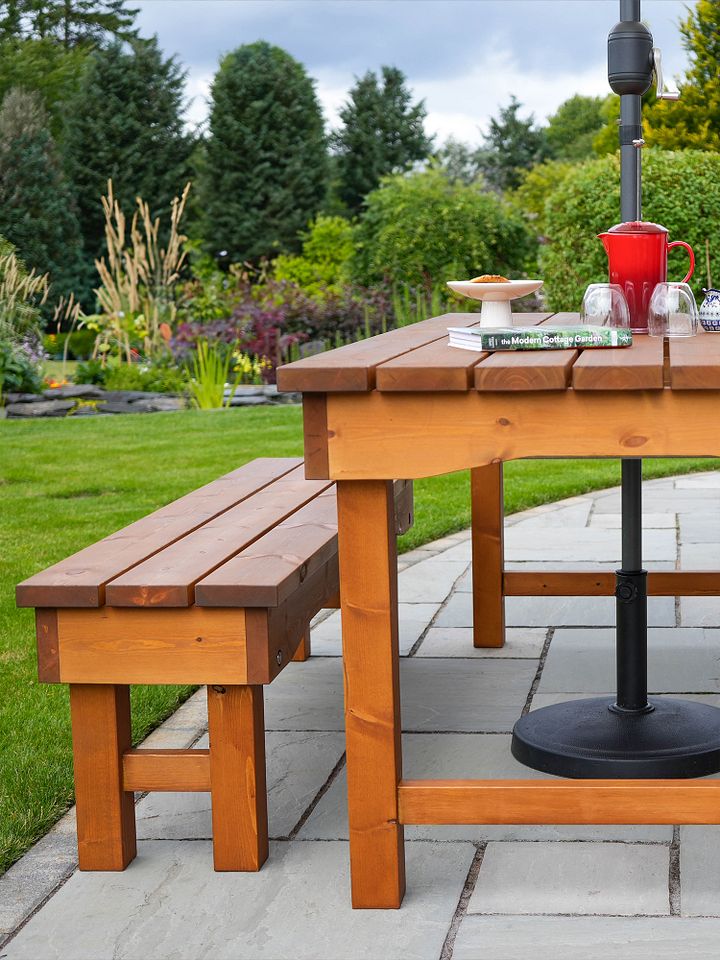 Folding Patio Table & Benches | Digital Plans product image (1)