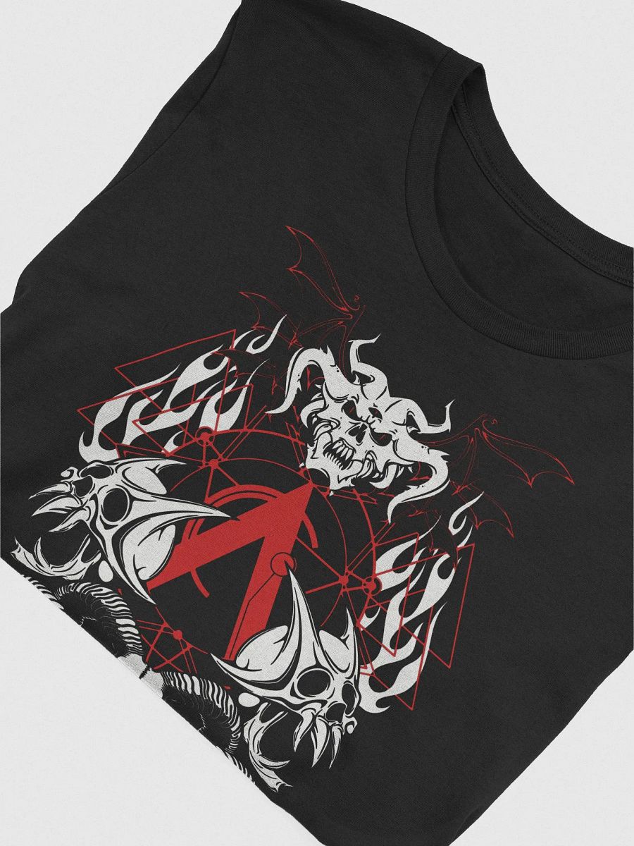 Hellscape T-Shirt (White Flame) product image (4)