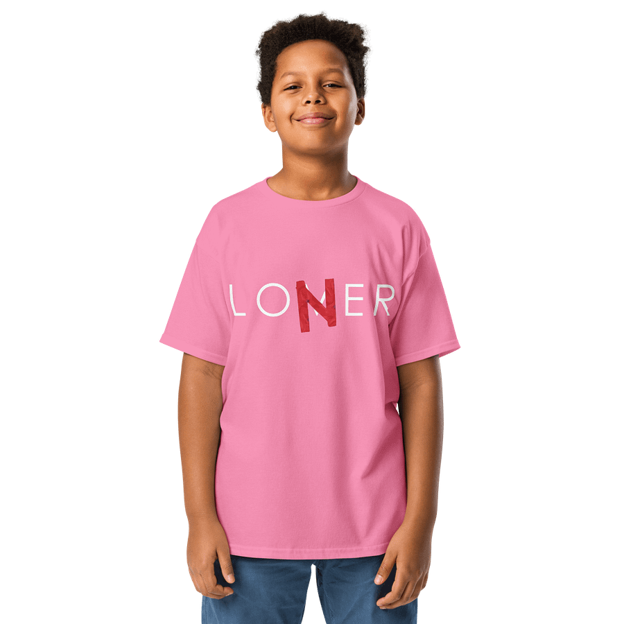 Kids T-Shirt loner Red Tape Slogan product image (1)