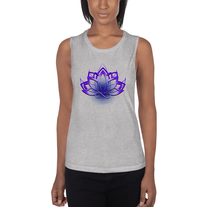 Flexxfinity Lotus Women's Muscle Tank product image (1)