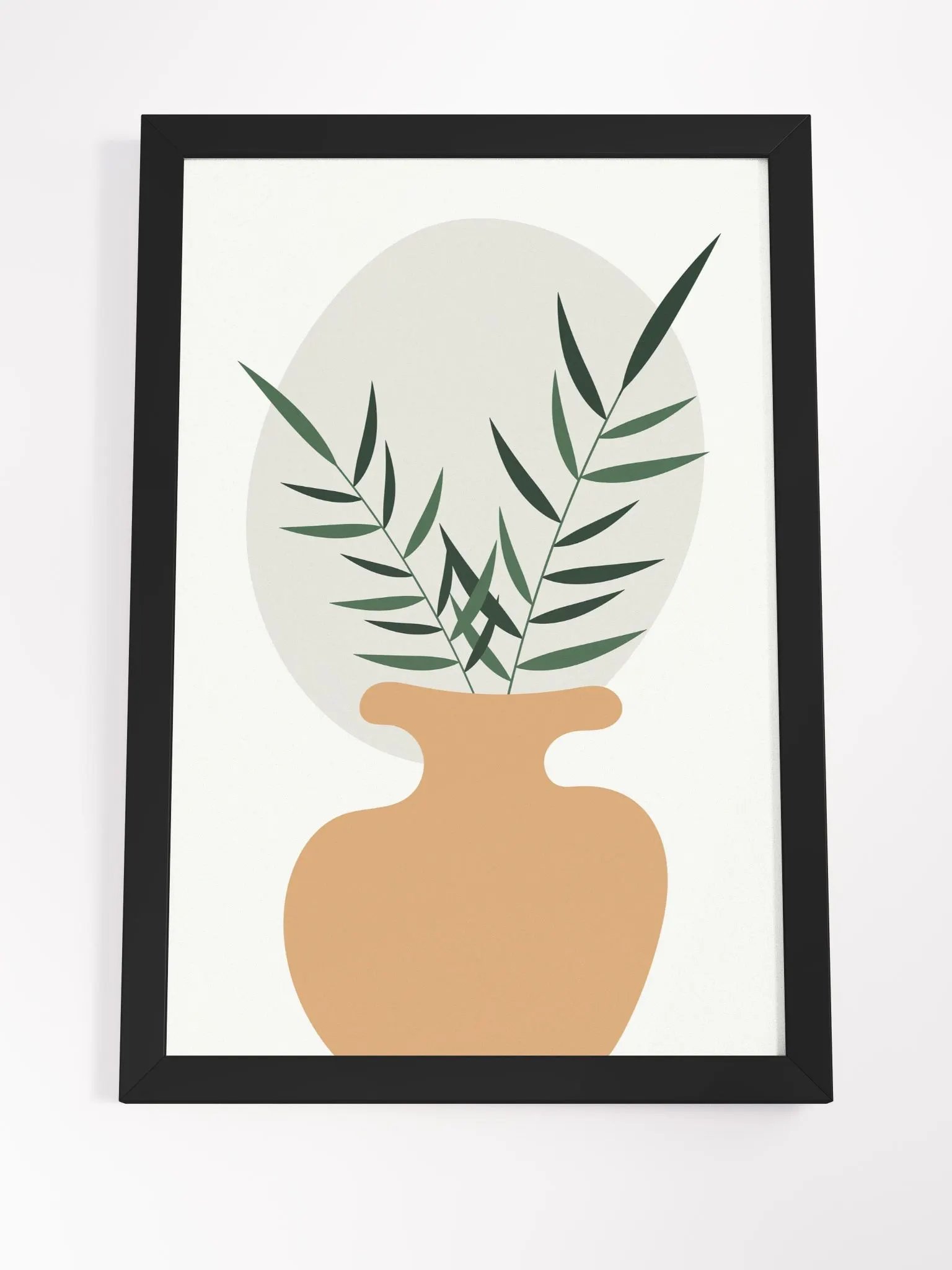 Minimalist Vase Framed Matte Poster product image (22)