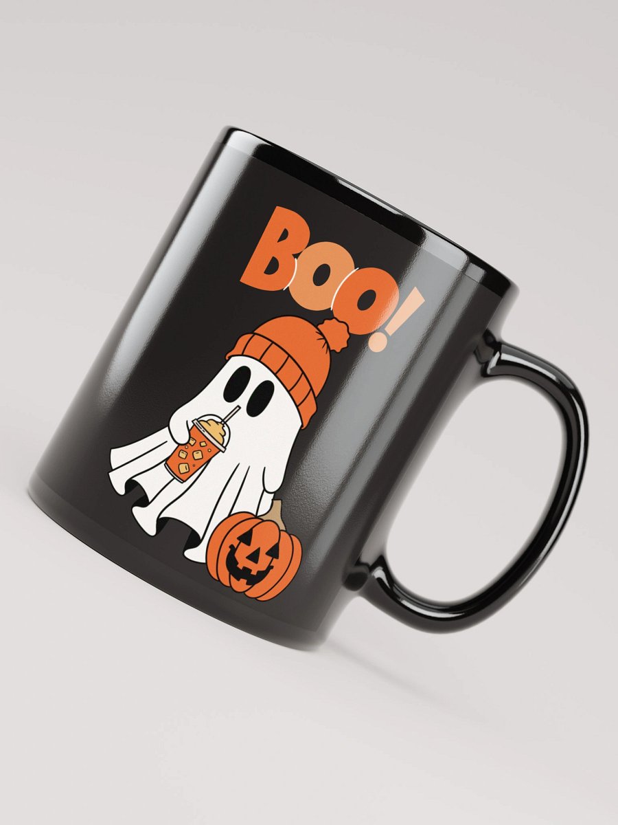 Spooky Sip Black Glossy Mug product image (7)