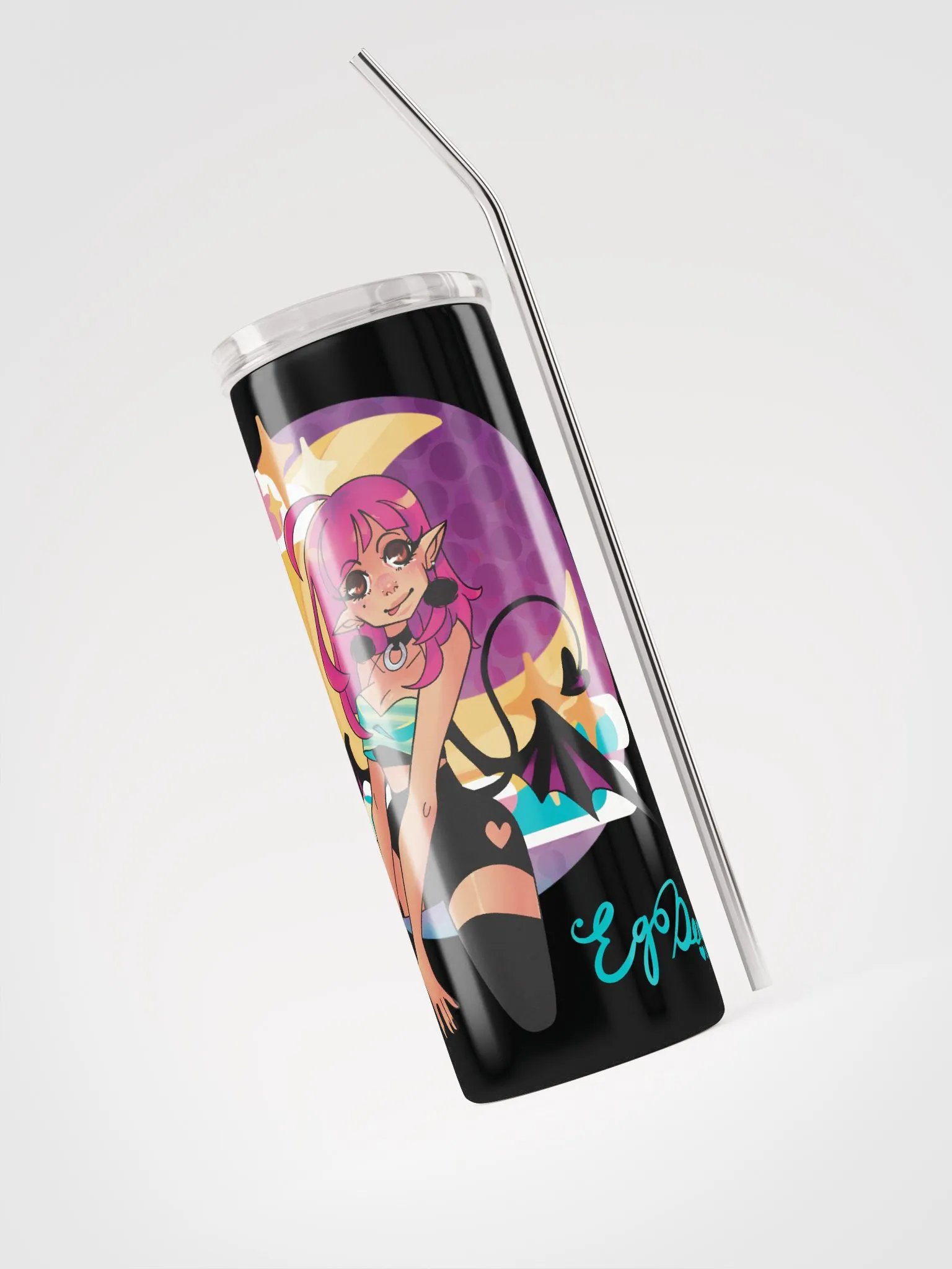 Cute Lil Demon Travel Cup product image (3)