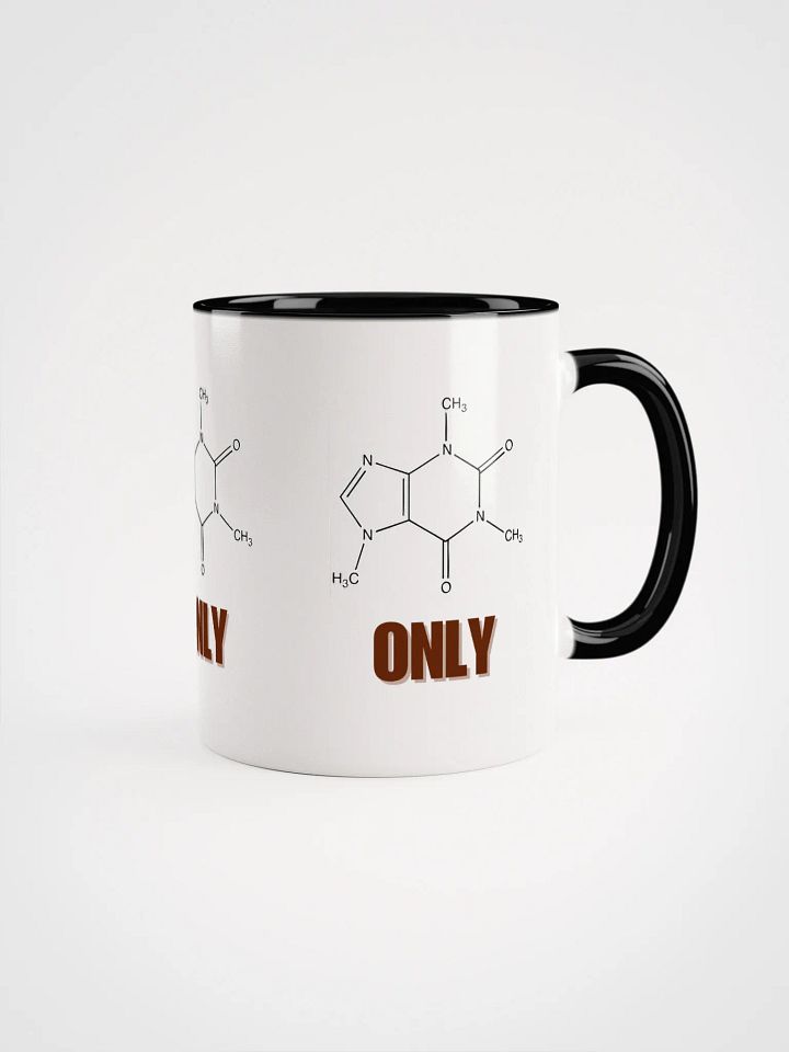 CAFFEINE ONLY Chemistry Ceramic Mug product image (1)