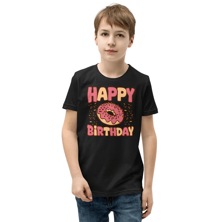 Happy Birthday (Donuts) Kids T-Shirt product image (1)