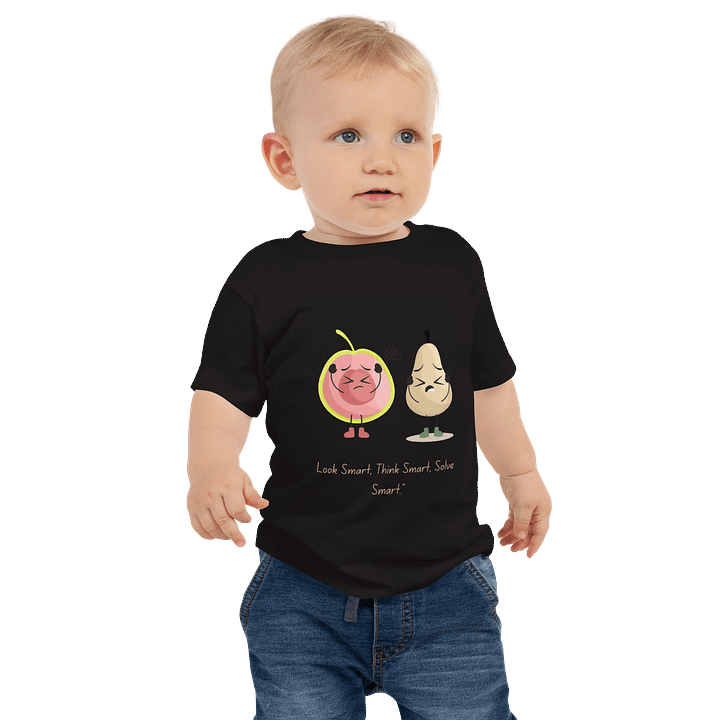 Smart Fruit Puzzled Baby Tee product image (1)