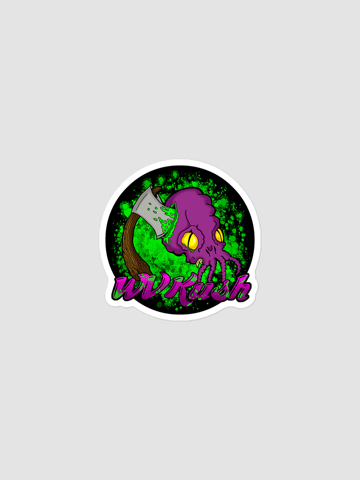 WVKush Cthulhu Logo Sticker product image (1)