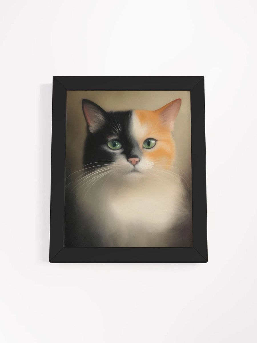 Cat Portrait Framed Matte Poster product image (10)