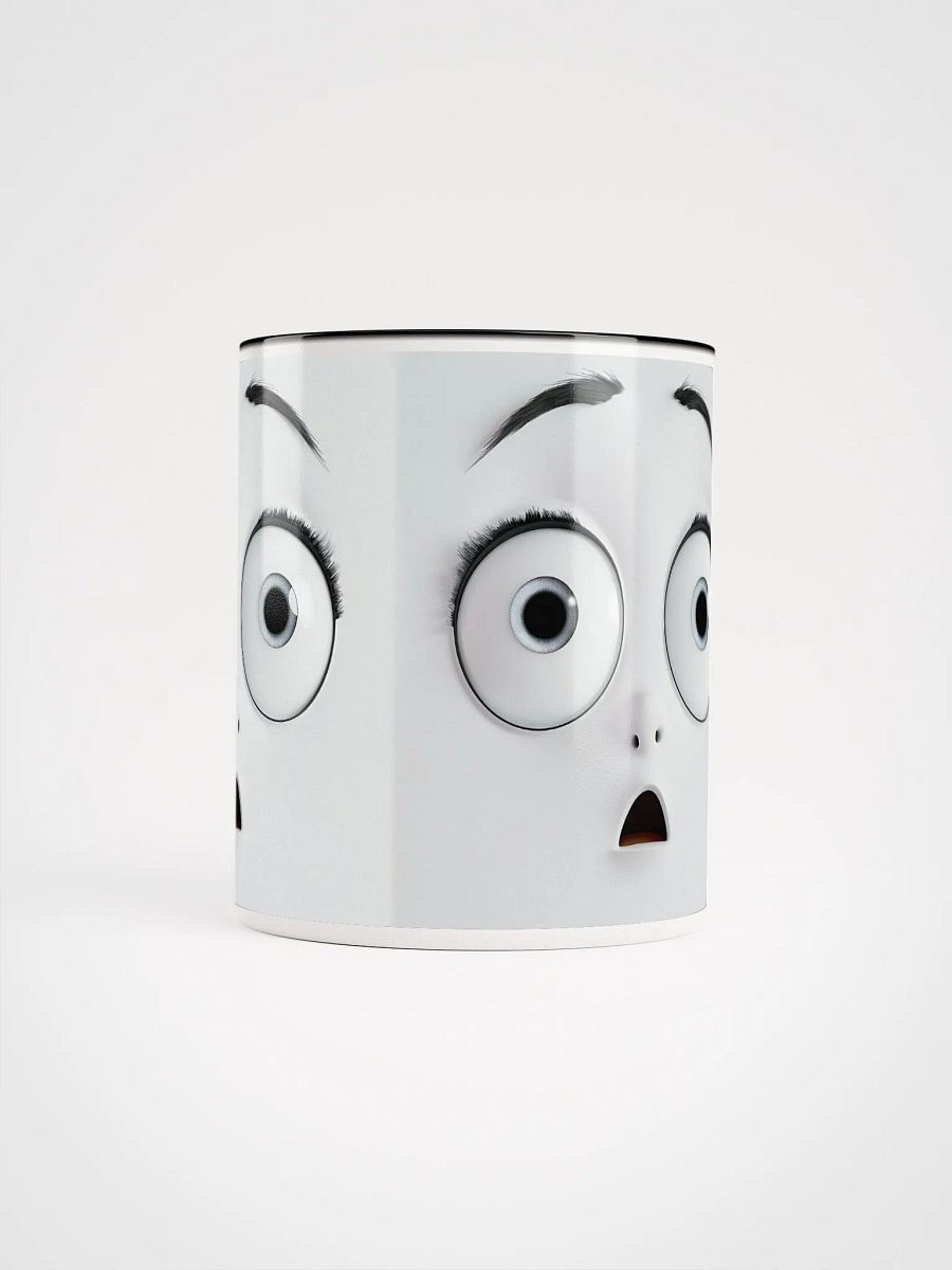 Wide-Eyed Surprise Ceramic Mug product image (10)
