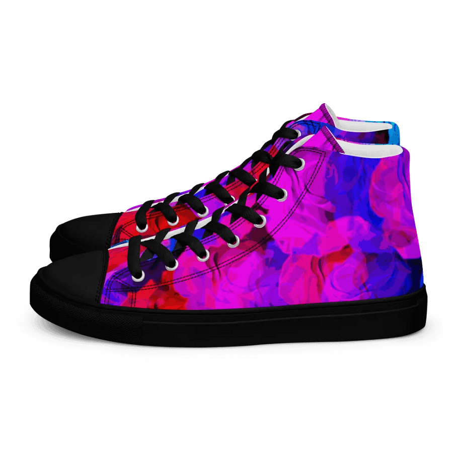punk rose High Top Canvas shoes (womens) product image (6)