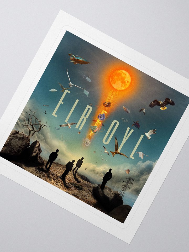 EirFoyl Album Art Kiss Cut Stickers product image (2)