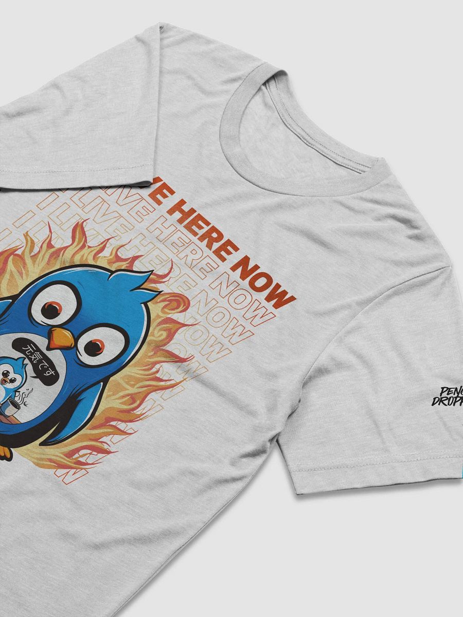 I live here now - genki desu triblend t-shirt product image (3)
