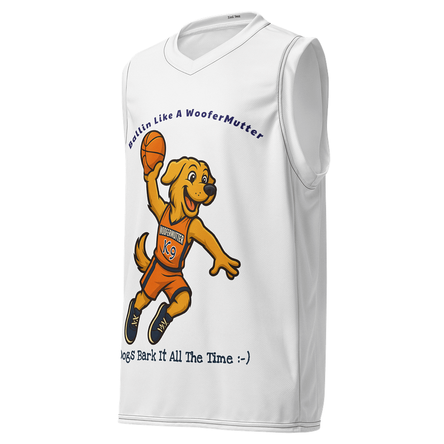 Golden Retriever Unisex Basketball Jersey product image (3)