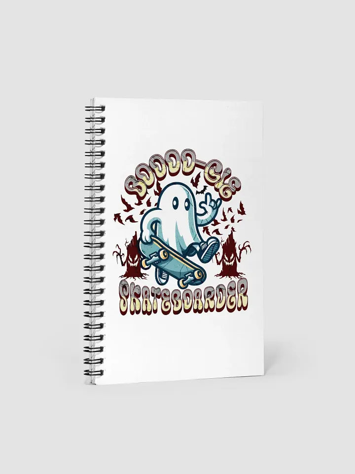 Boooo-gie Skateboarder Spooky Skate Notebook product image (1)