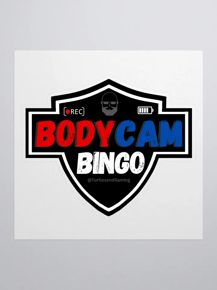 Bodycam Bingo Sticker product image (1)