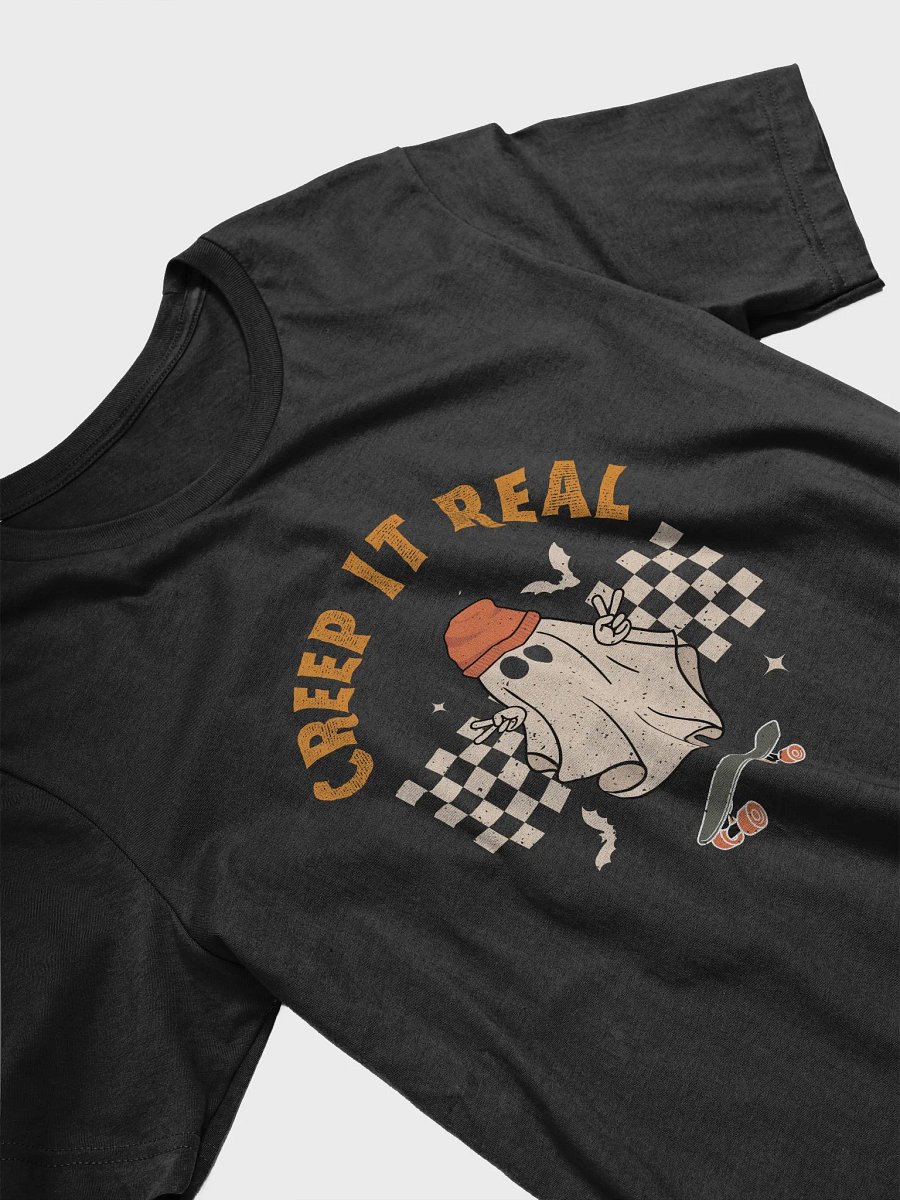 Creep It Real Vintage Retro Halloween Ghost T-Shirt product image (3)