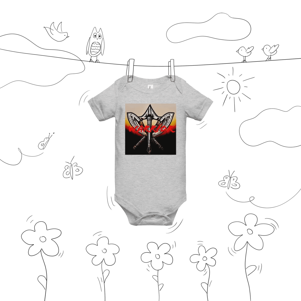 Warrior's Crest Baby Onesie product image (48)