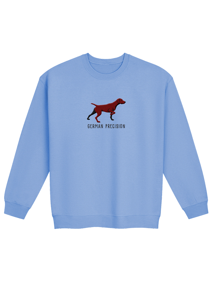 German Precision Sweatshirt (Embroidered) of a German Shorthaired Pointer(Liver) product image (9)