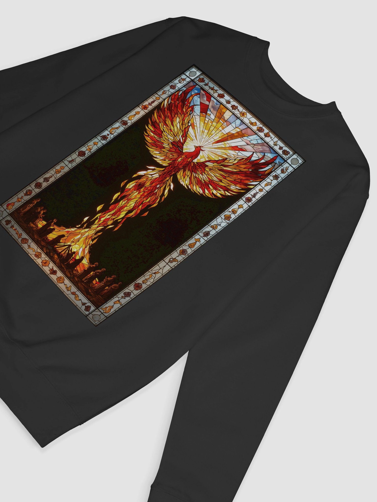 Stained Glass Phoenix Jumper product image (6)